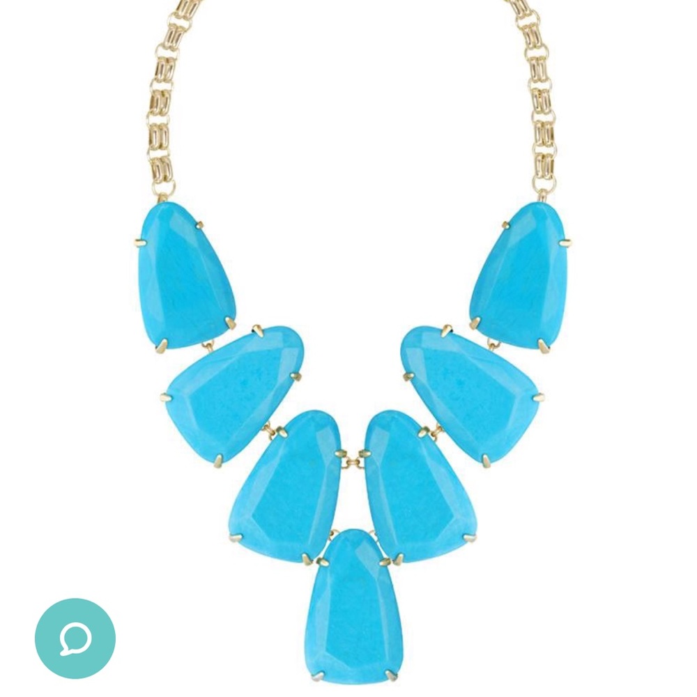 Kendra Scott Harlow Turquoise Necklace